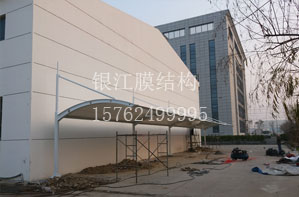 東營檢測(cè)中心自行車棚